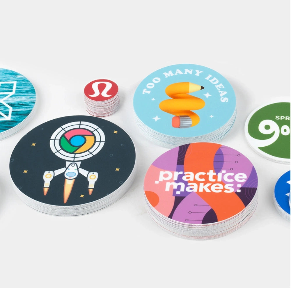ColorBright UV-DTF Stickers Circle