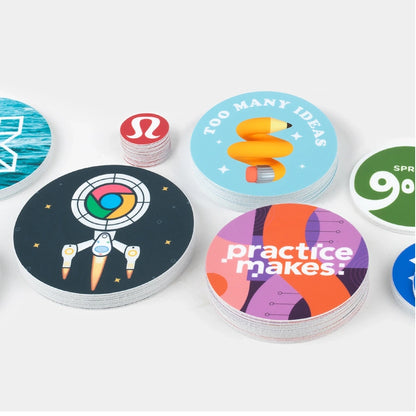 ColorBright UV-DTF Stickers Circle