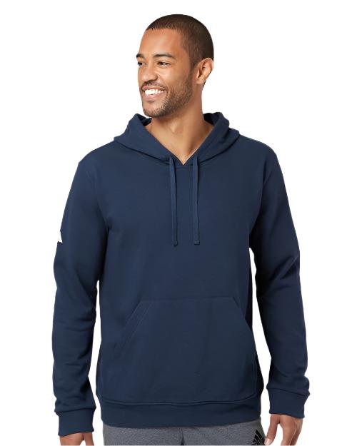 Custom Adidas Fleece Hooded Sweatshirt