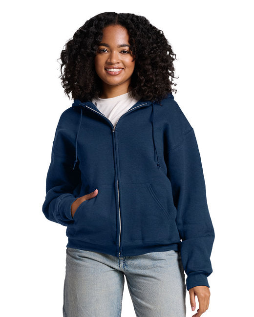 Custom Jerzees Unisex Rugged™ Full-Zip Hooded Sweatshirt