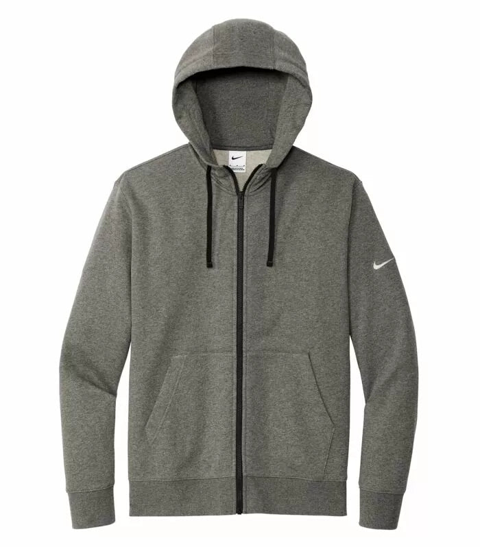 Custom Nike Club Fleece Full-Zip Hoody