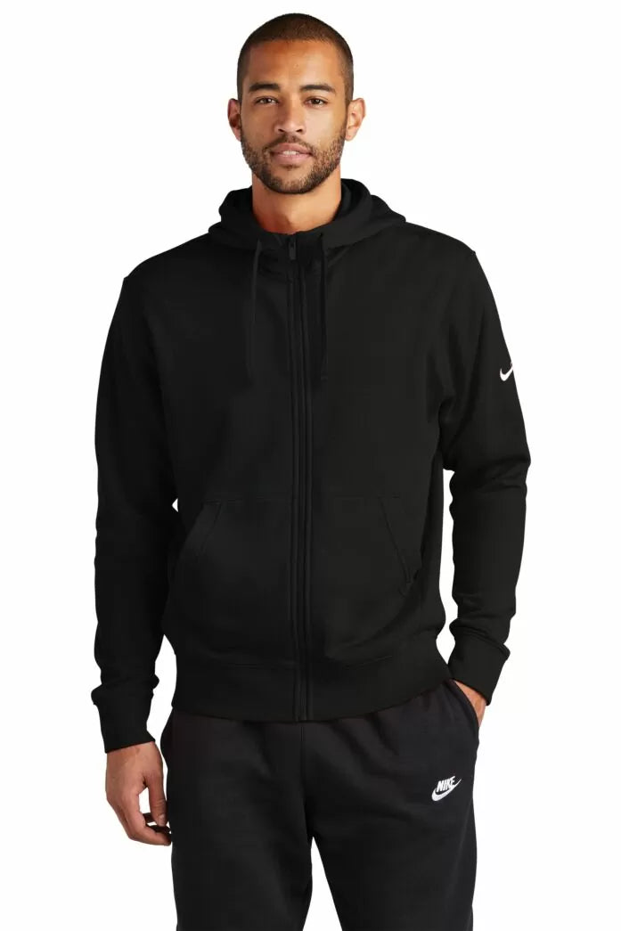 Custom Nike Club Fleece Full-Zip Hoody