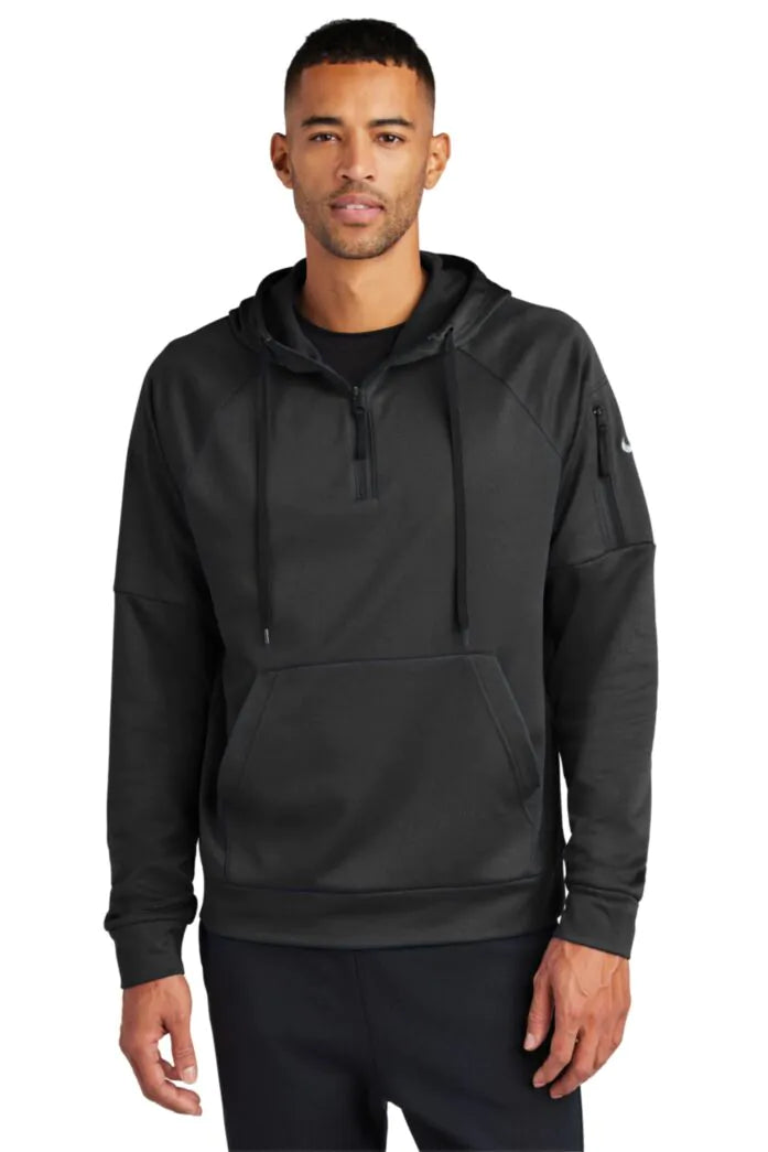 Custom Nike Therma-Fit 1/4 Zip Fleece Hoody