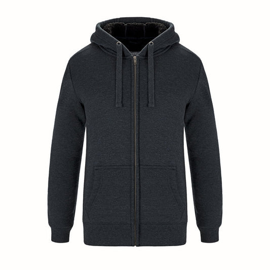 Custom Yolo Adult Full-Zip Hooded Sweatshirt w/ Sherpa Ladies Fleece