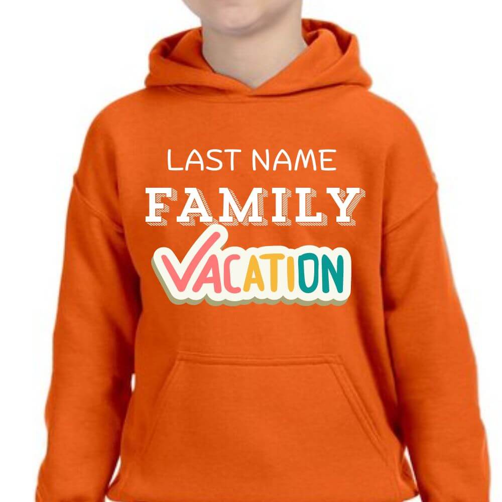 Custom Family Vacation Hoody