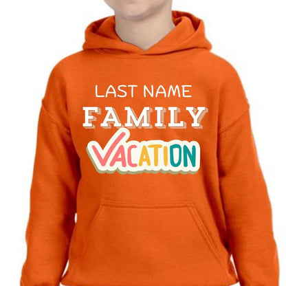 Custom Family Vacation Hoody