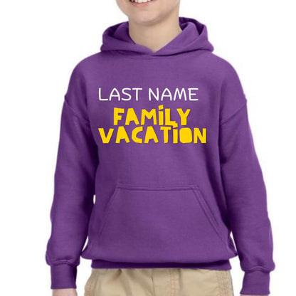 Custom Family Vacation Hoody