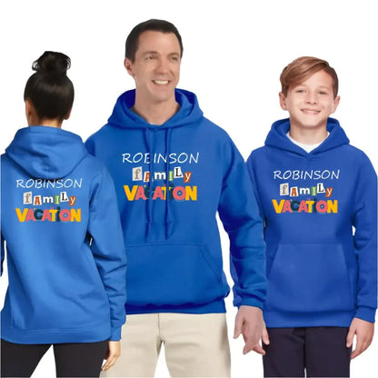 Custom Family Vacation Hoody