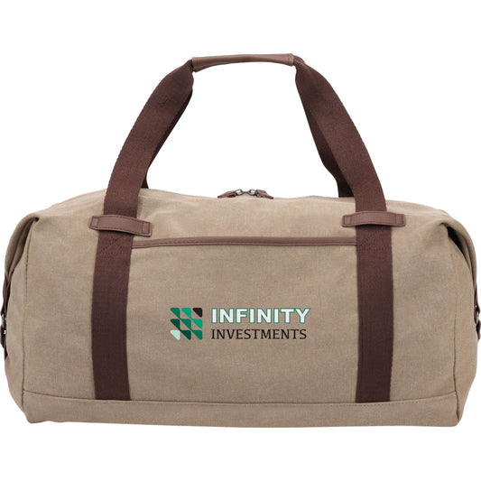 Logo Urban Peak® Everyday 16oz Cotton Canvas Duffel