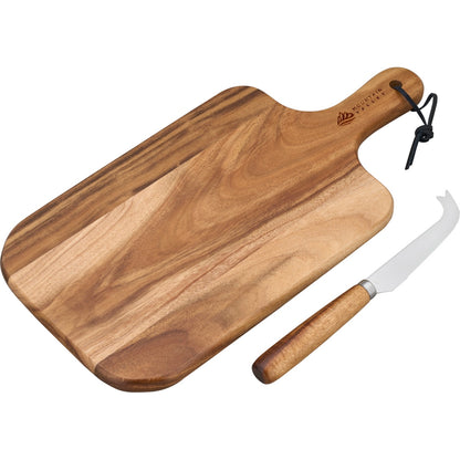 Logo Niagara Cutlery™ Acacia Cheese Board Set